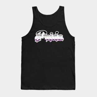 Asexual Pride Drip Tank Top